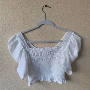 Crop top blouse